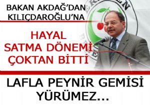 Akdağ'dan örtülü tepki